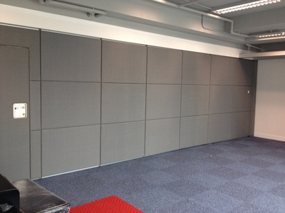 吸音板饰面活动隔断