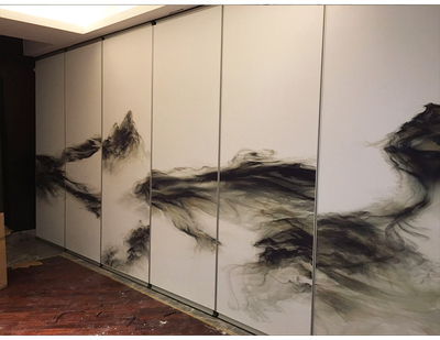 胶州壁画活动隔断