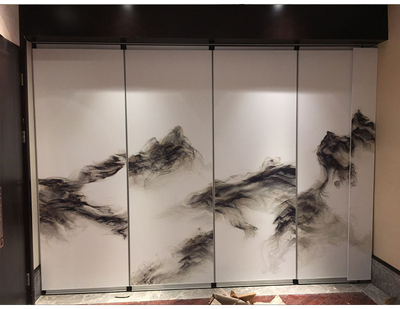 滨州壁画活动隔断