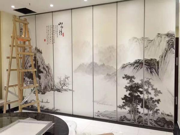 移动屏风
